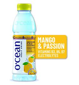 Fruit Water Mango & Passion Flavor Enriched With Vitamins Glucose & Electrolyte